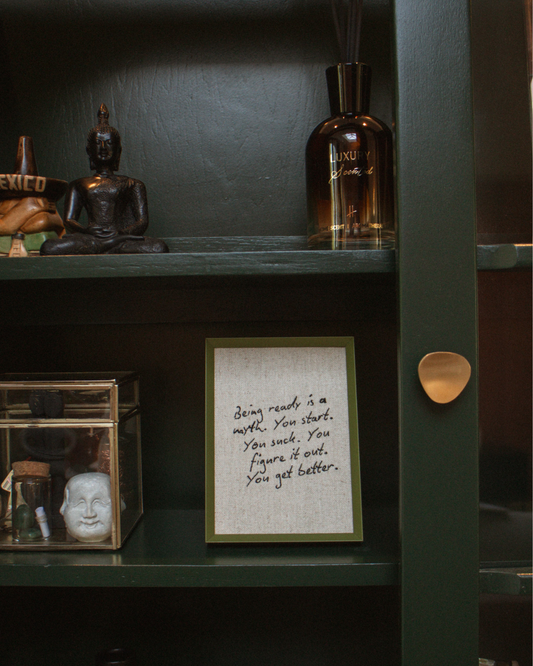 Forever Note - Embroidered Keepsake