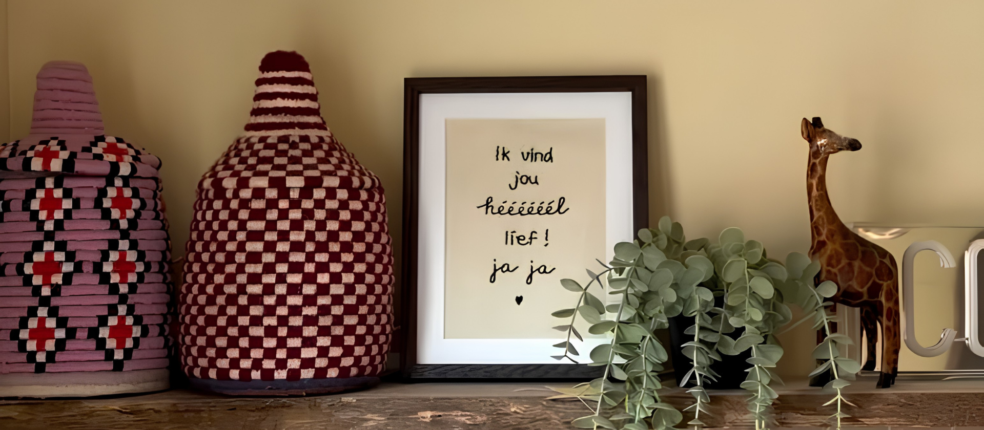 <p>Laat woorden niet vervagen </p>