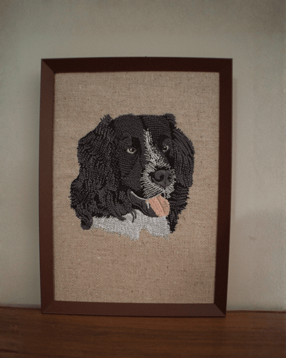 Animal Art - Embroidered Keepsake - Fil&Fil