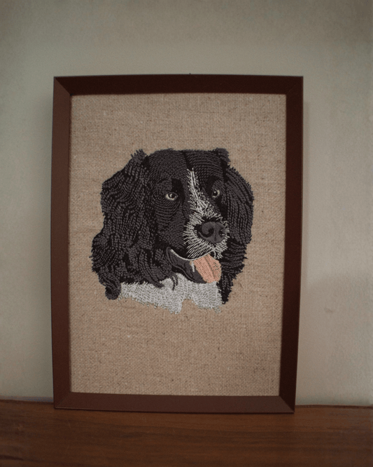Animal Art - Embroidered Keepsake - Fil&Fil