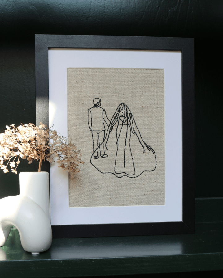 Lijntekening portret - Fil&Fil