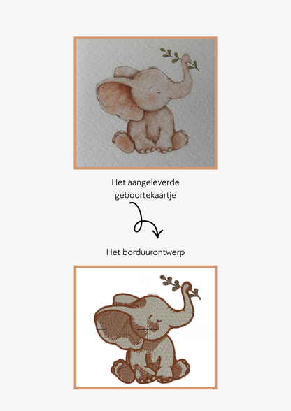 Regular fit longsleeve - Geboorteherinnering volwassenen